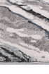 Yuzil Multi Abstract Wave Rug - Floorsome - Rug - CENT12004 - Rug