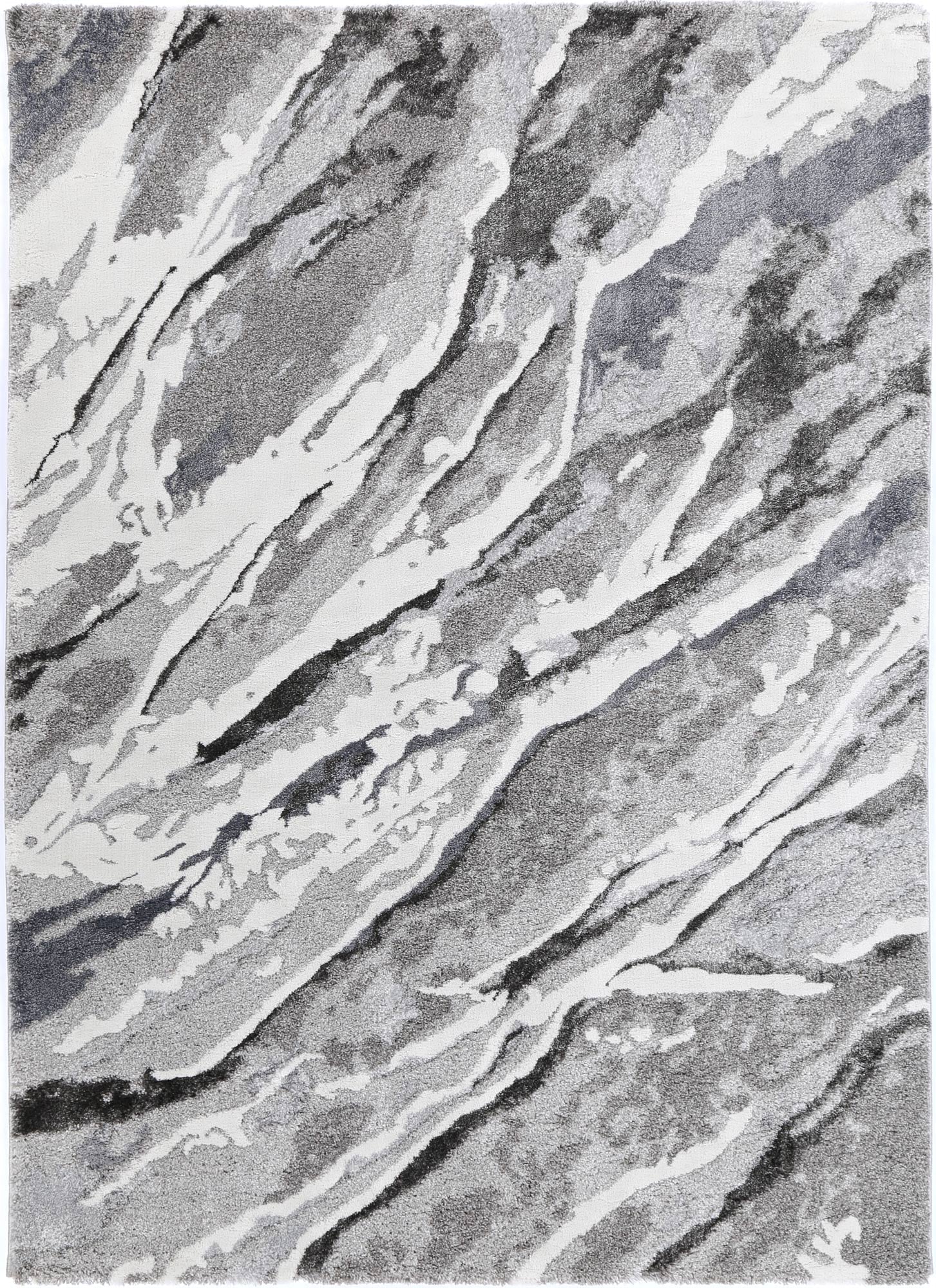 Yuzil Multi Abstract Wave Rug - Floorsome - Rug - CENT12004 - Rug