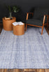 Zayna Chignon Blue Wool Blend Rug - Floorsome - Rug - HARL160CHIGBLUE - Rug