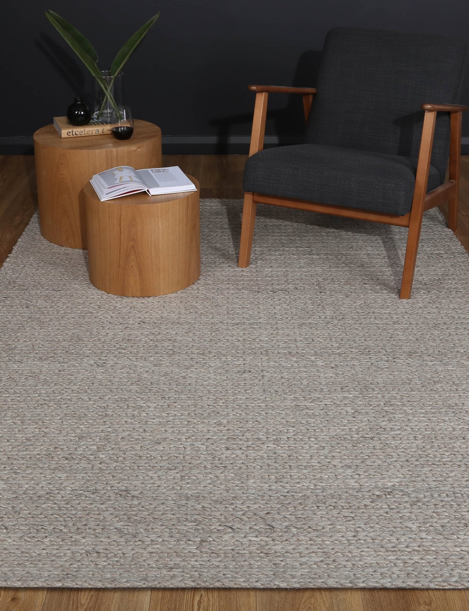 Zayna Cue Camel Wool Blend Rug - Floorsome - Rug - HARL160CUECAME - Rug