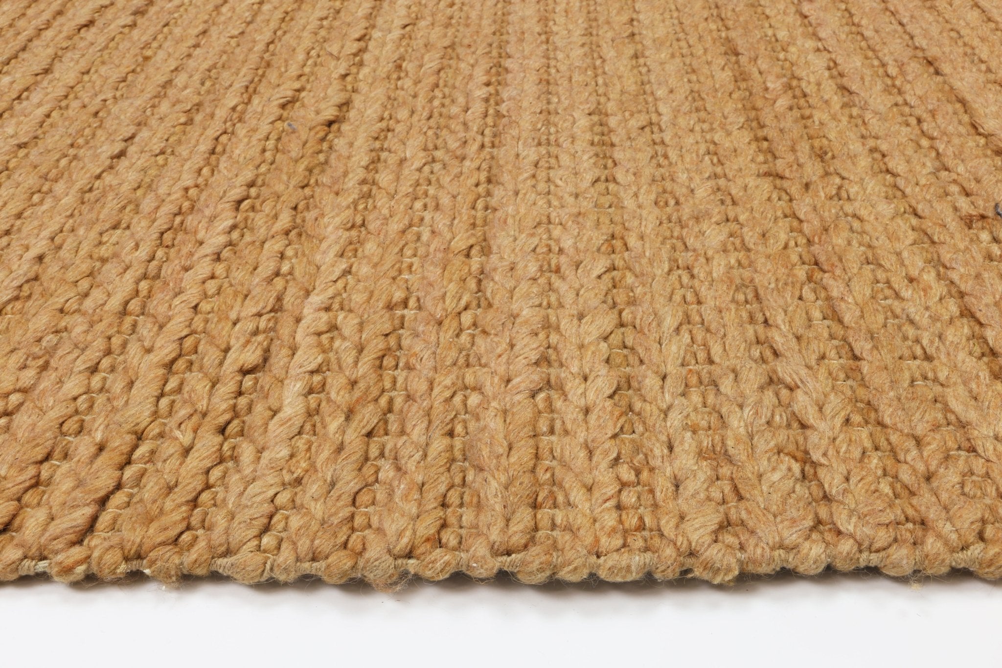 Zayna Cue Copper Wool Blend Rug - Floorsome - HARL160CUECOPP - 