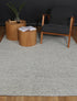 Zayna Cue Grey Wool Blend Rug - Floorsome - Rug - HARL160CUEGREY - Rug