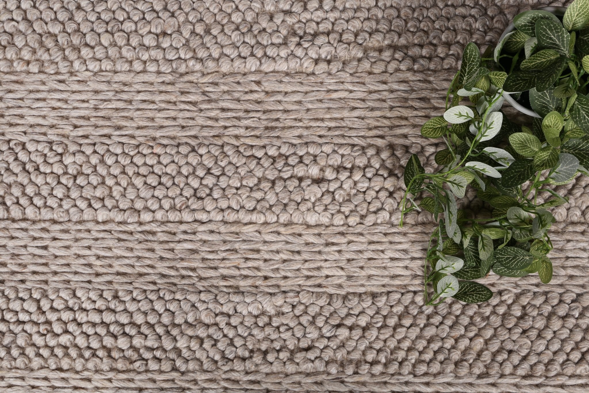 Zayna Ringlets Camel Wool Blend Rug - Floorsome - Rug - HARL160RINGCAME - Rug