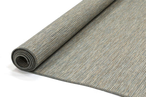 Sun Dance Grey and Blue Reversible Indoor Outdoor Rug