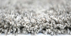 Arctic Plush Dark Grey Shaggy Rug - Floorsome
