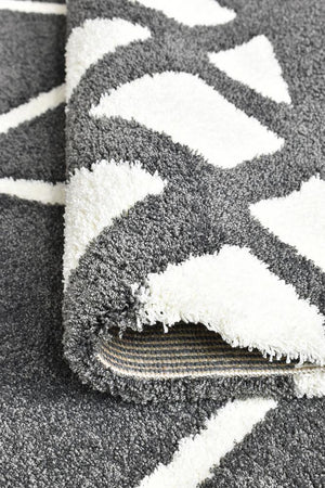 Chiapas Berber Grey White Rug 63207-690