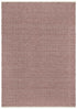 Modern Flatweave Diamond Design Red Rug