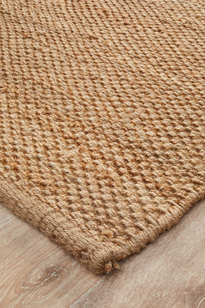 Natural Fiber Basket Weave Rug