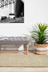 Chunky Natural Fiber Barker Platinum Runner Rug