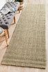 Chunky Natural Fiber Barker Platinum Runner Rug