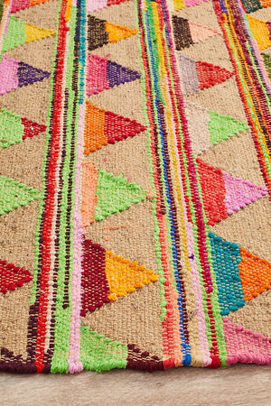 Marlo Naturl Jute and Cotton Rug