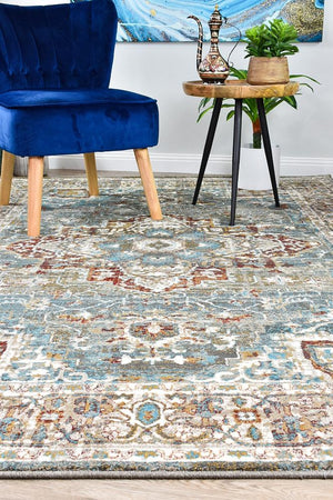 Montana Turquoise Green Rug