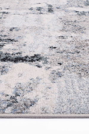Ermina Modern Abstract Grey Rug