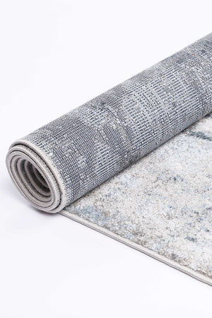 Ermina Modern Abstract Grey Rug