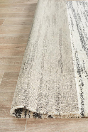 Broadway Evelyn Contemporary Charcoal Rug - Floorsome