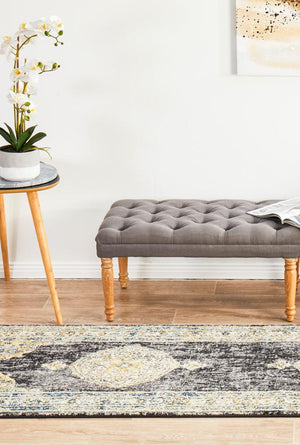 Century 955 Charcoal Runner Rug