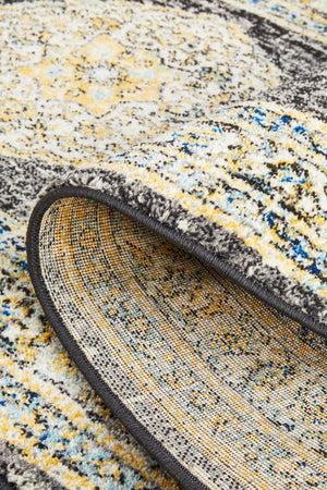Century 955 Charcoal Runner Rug