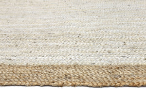 Hampton Light Pink Centre Jute Rug