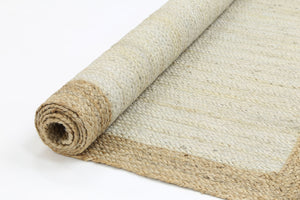 Hampton Light Pink Centre Jute Rug