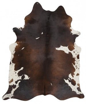 Exquisite Natural Cow Hide Chocolate - Floorsome