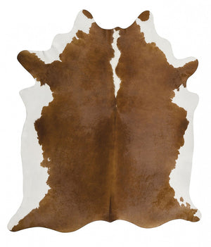 Exquisite Natural Cow Hide Hereford - Floorsome