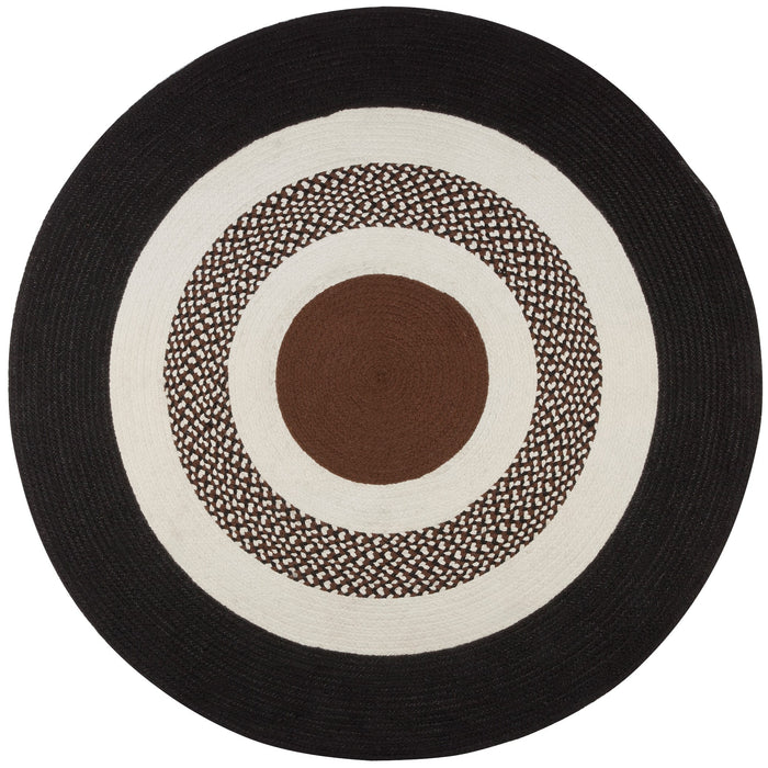 Indoor Outdoor Recycled PET Polypropylene Churchill Round Rug