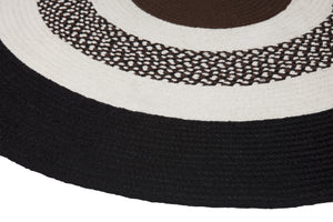 Indoor Outdoor Recycled PET Polypropylene Churchill Round Rug