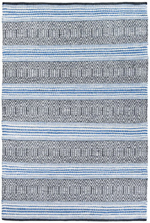 Berber Blue Flatweave Rug