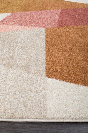 Dimensions 420 Blush Modern Rug - Floorsome