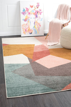 Dimensions 420 Blush Modern Rug - Floorsome