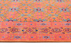 Eternal 917 Rust Runner Rug