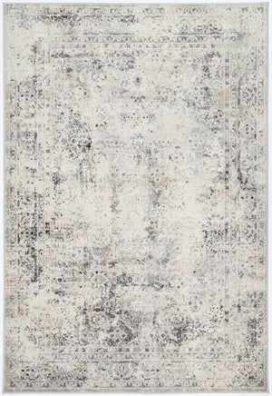 Expressions Beige Grey Contemporary Rug