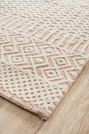 Levi Marlyn Peach Ivory Rug