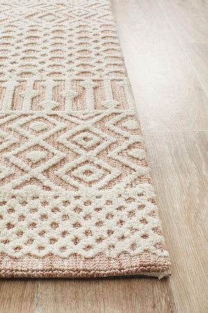 Levi Marlyn Peach Ivory Rug
