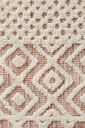 Levi Marlyn Peach Ivory Rug