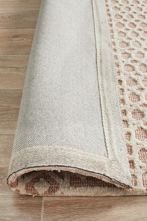 Levi Marlyn Peach Ivory Rug