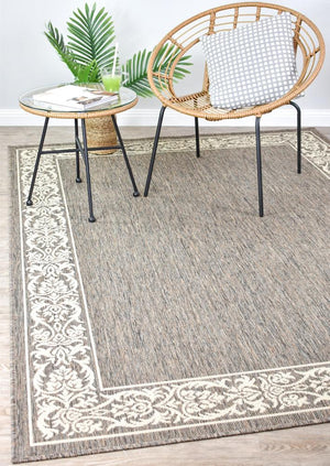 Pacific Beige Cream Indoor Outdoor Rug 2909-W71E