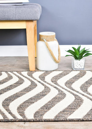 Pacific Indoor Outdoor Runner Beige 7728 W71E