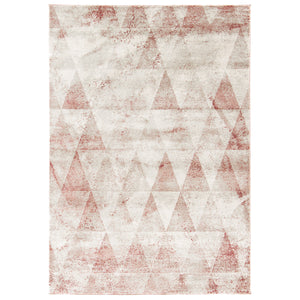 Lille Lukas Pink Power-Loomed Rug