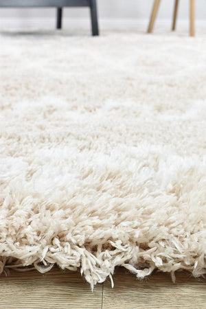 Cobi Shaggy Beige Rug 8746A