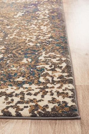Danica Transitional Rug Blue Grey - Floorsome