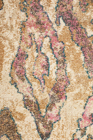 Kaitlin Soft Pink and Beige Rug