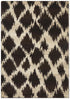 Moroccan Diamond Design Rug Chocolate - Floorsome