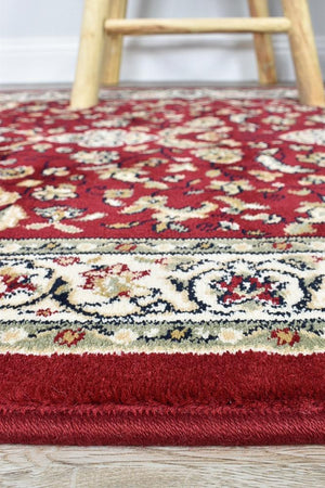 Oriental Traditional Runner Rug Red