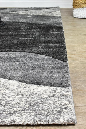 Marvel 298 Dark Grey Light Grey Rug