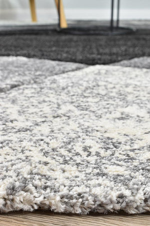 Marvel 298 Dark Grey Light Grey Rug