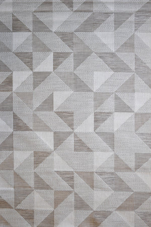 Pergola Cream Beige Indoor Outdoor Rug