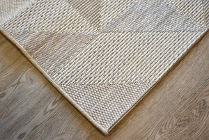 Pergola Cream Beige Indoor Outdoor Rug