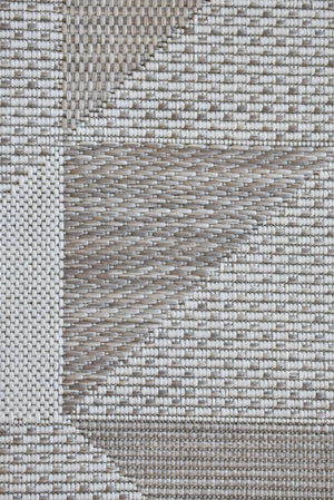 Pergola Cream Beige Indoor Outdoor Rug
