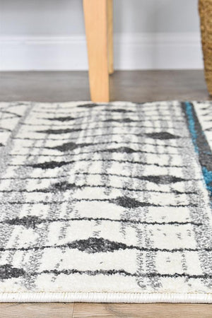 Vision 285 Cream Turquoise Runner